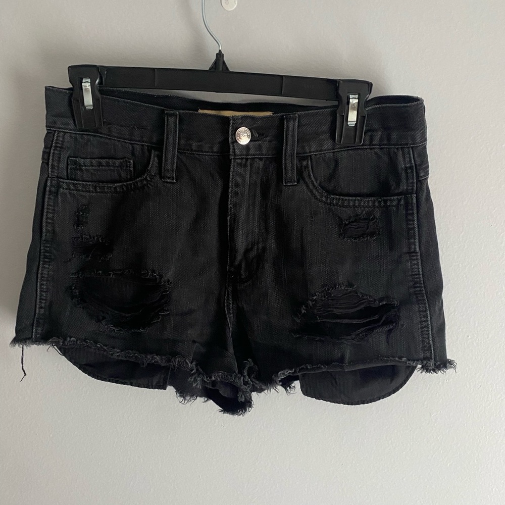 Hollister high waisted Jean shorts